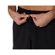 Asics Men's Court 9" Tennis Shorts - Brilliant Black closeup