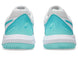 1042A236-102 Asics Women's Gel-Dedicate 8 Pickleball Shoes (White/Energy Aqua)