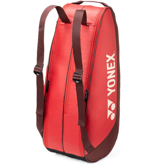 BAG42526RBYR Yonex Team 6R Tennis Racquet Bag (Ruby Red)