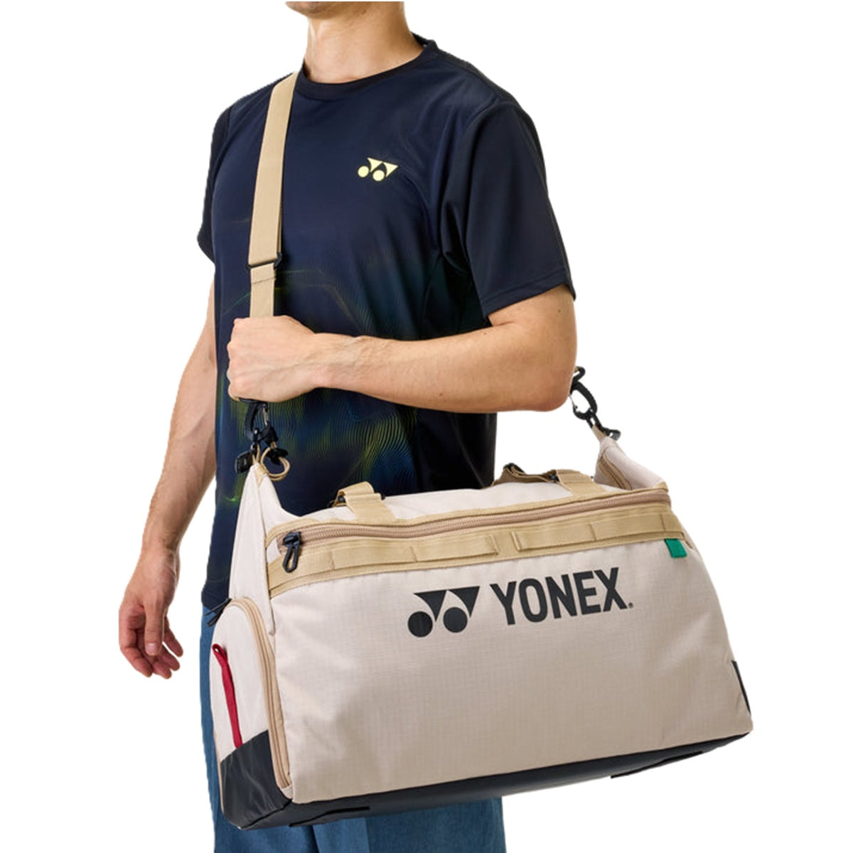 BAG72611BE Yonex Gearlogic Boston Bag (Beige)