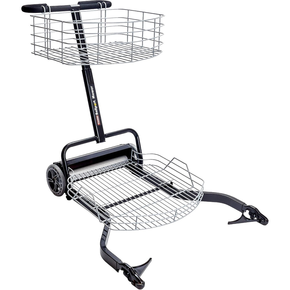Tourna Ballport High Capacity Tennis Ball Mower, Black