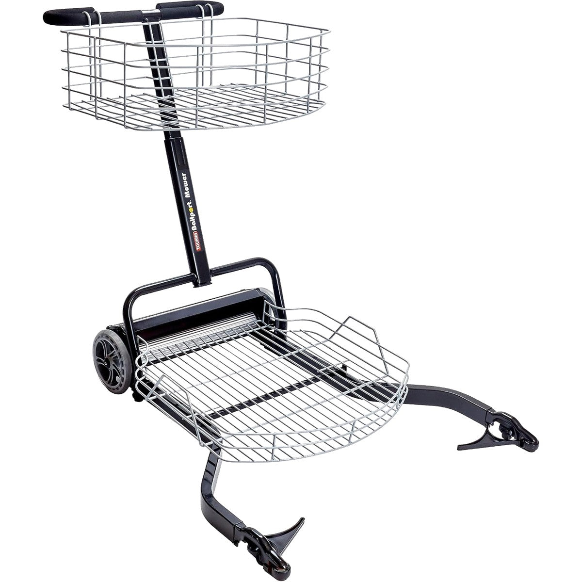 Tourna Ballport High Capacity Tennis Ball Mower, Black