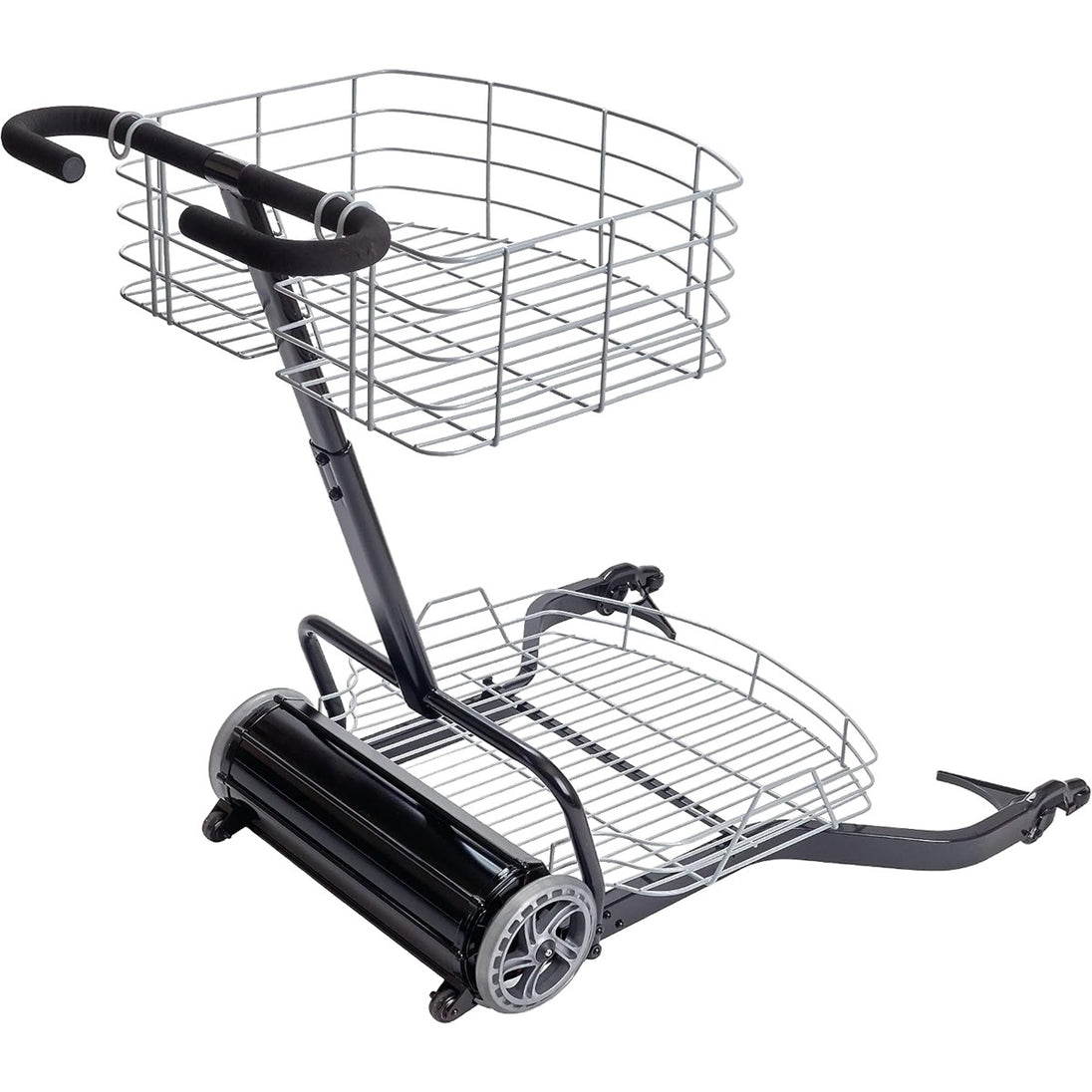 Tourna Ballport High Capacity Tennis Ball Mower, Black