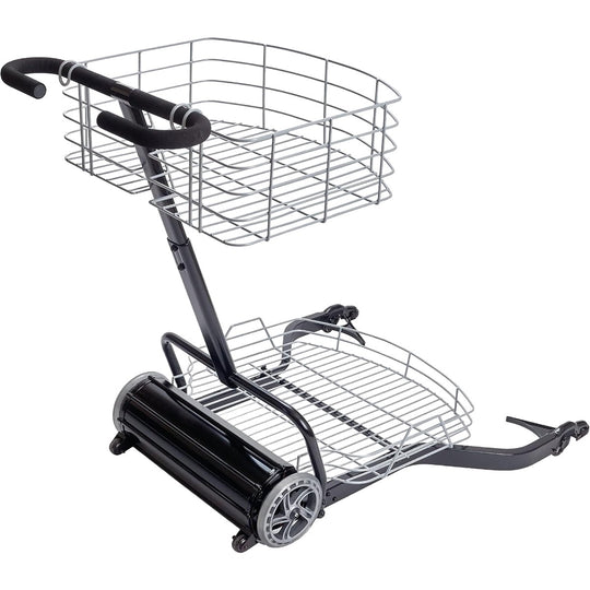 Tourna Ballport High Capacity Tennis Ball Mower, Black