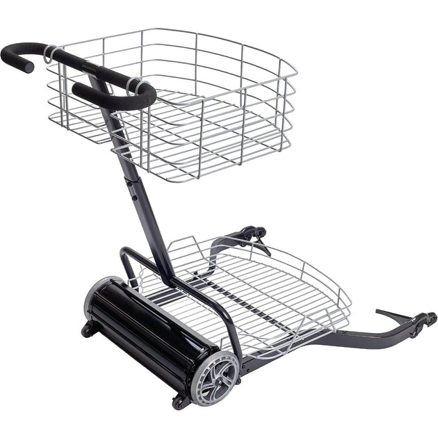 Tourna Ballport High Capacity Tennis Ball Mower, Black