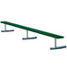 Permanent 21-Foot Bench w/o Back - Green