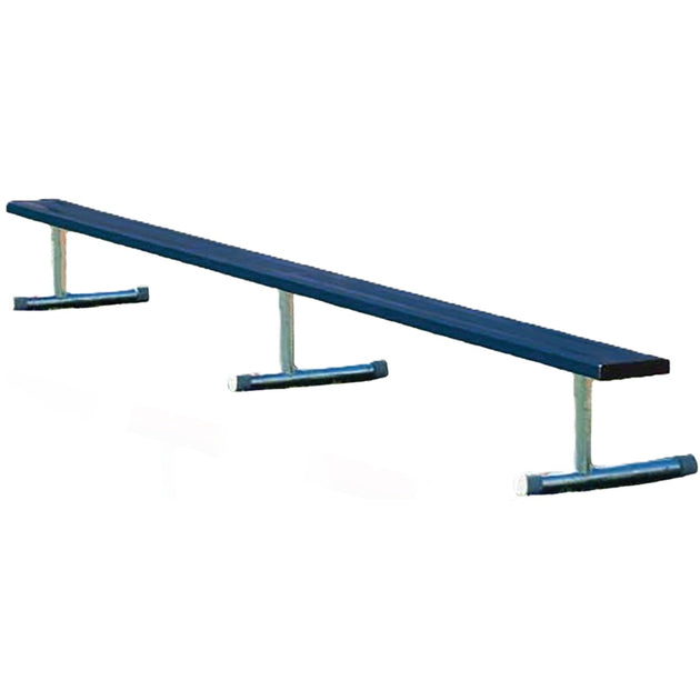 Permanent 21-Foot Bench w/o Back - Dark Navy