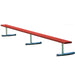 Permanent 21-Foot Bench w/o Back - Red