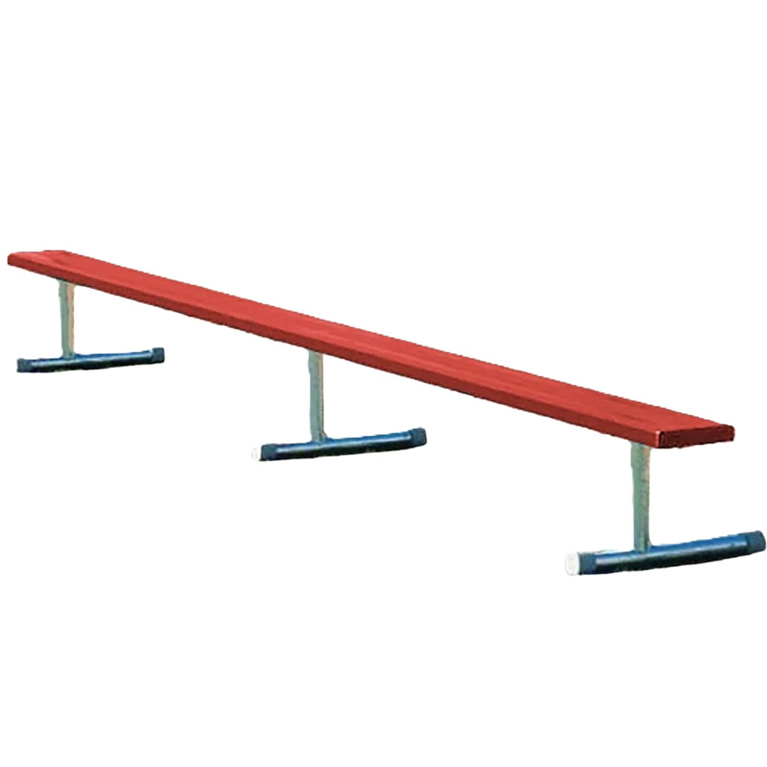 Athletic Court and Field Benches without Backrests - scarlet rex