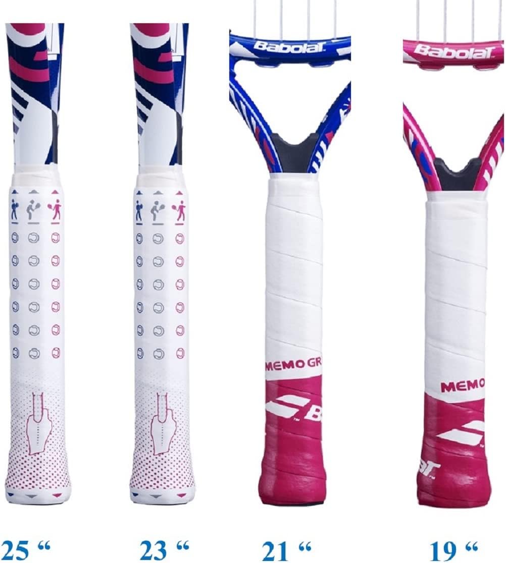 BFly-753109-209-BNDL Babolat B'Fly Junior Tennis Racquet Bundled w Backpack (White/Blue/Red)