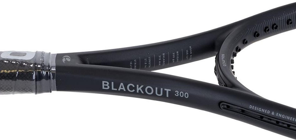 Solinco Blackout 300 Demo Racquet - Not for Sale