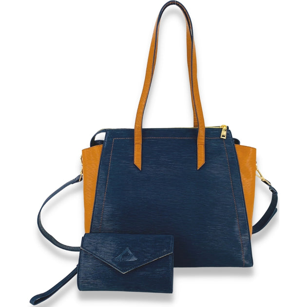 BLTBBLU NiceAces Women's Bala Handmade Vegan Leather Tennis Bag (Blue)