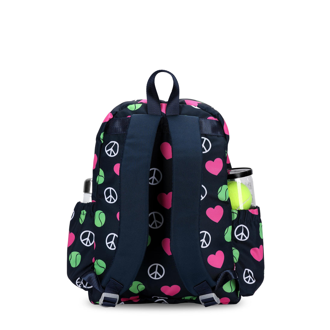 Ame & Lulu Big Love Tennis Backpack (Peace Love Tennis) back