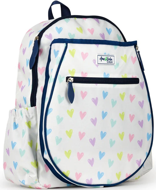 BLTBP260 Ame & Lulu Big Love Tennis Backpack (Sweethearts)