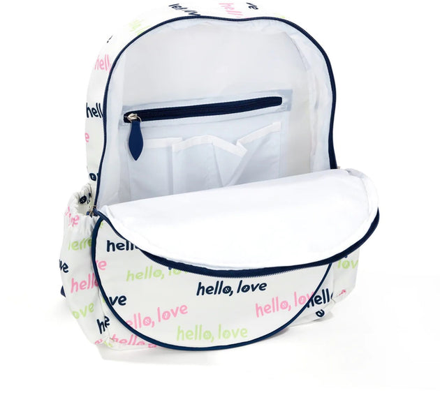 BLTBP279 Ame & Lulu Big Love Tennis Backpack (Hello Love)