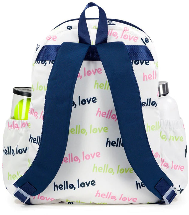 BLTBP279 Ame & Lulu Big Love Tennis Backpack (Hello Love)