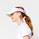 BLV259 Ame & Lulu Big Love Tennis Visor (Pink/Blue Sorbet)