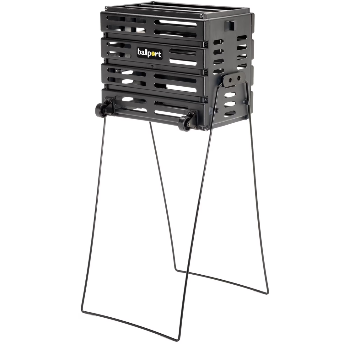 BPD-80W_Tourna_Ballport_Deluxe_Tennis_Ball_Hopperwith_Wheels
