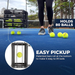 BPD-80W_Tourna_Ballport_Deluxe_Tennis_Ball_Hopperwith_Wheels