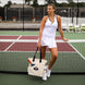 BPT264 Ame & Lulu Baseline Pickleball Tote (Crossed Paddles)