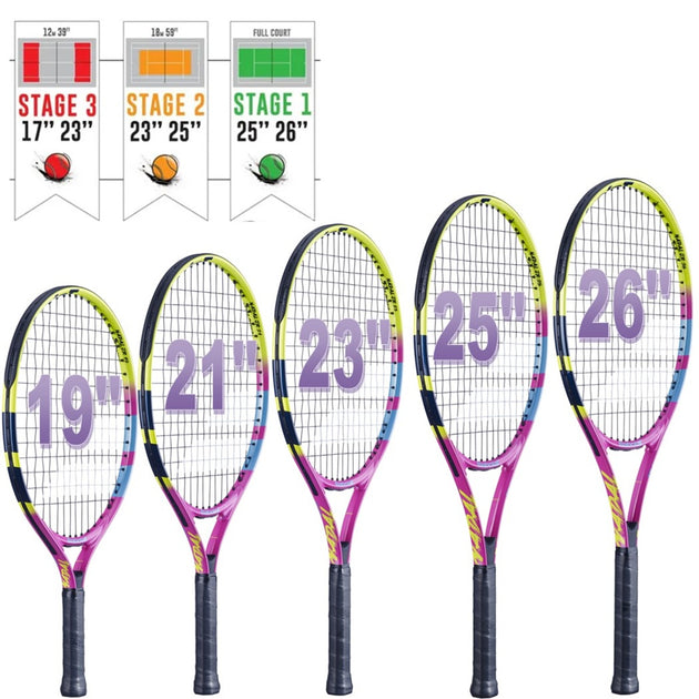 NadalRafaJr-GreenDot Babolat Nadal Junior Tennis Racquet (Rafa 2nd Edition) bundled w 3 Green Dot Tennis Balls