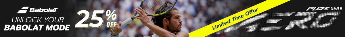 Babolat Pure Aero Tennis Racquets banner