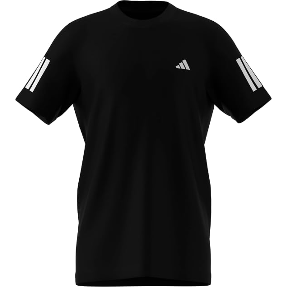 CABT6Q-BLK_Adidas_Boys_Club_3-Stripes_Tennis_Tee_Black
