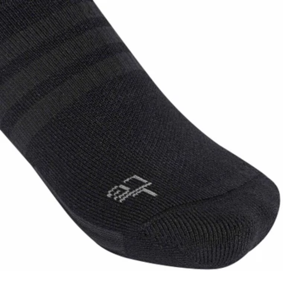CADS5C-BLK_Adidas_Mens_Crew_Tennis_Socks_Black_Grey