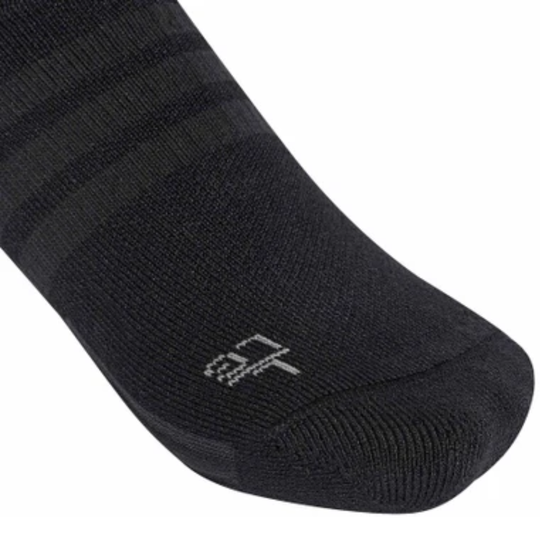 CADS5C-BLK_Adidas_Mens_Crew_Tennis_Socks_Black_Grey