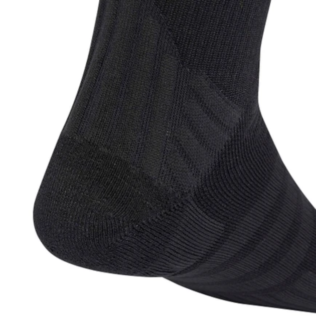 CADS5C-BLK_Adidas_Mens_Crew_Tennis_Socks_Black_Grey