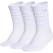 CADSB8-WHT_Adidas_Womens_Athletic_Scrunch_Crew_Socks_3pk_White