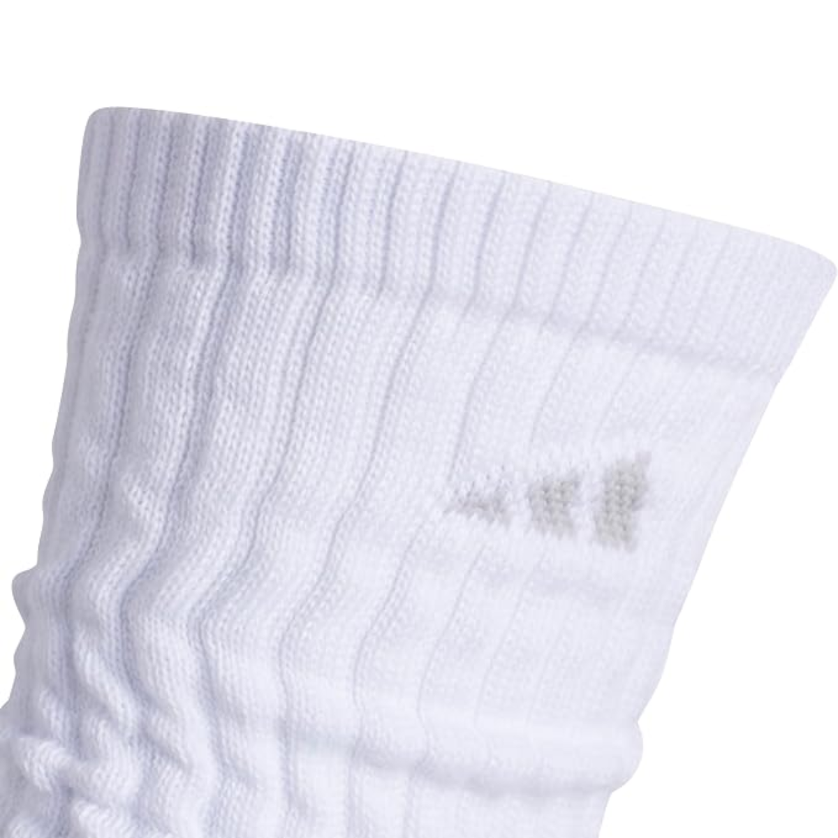 CADSB8-WHT_Adidas_Womens_Athletic_Scrunch_Crew_Socks_3pk_White