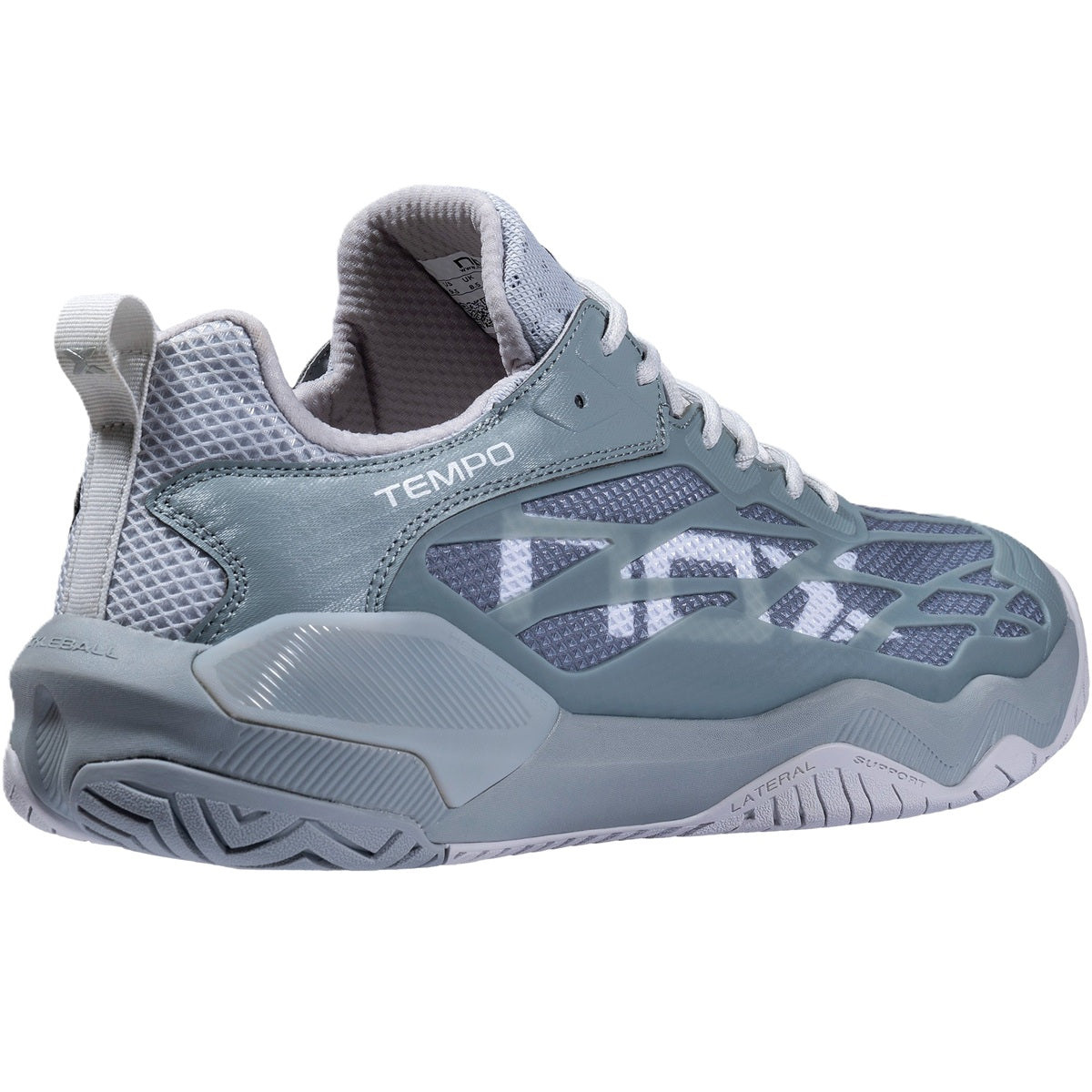 Nox Men's Lux Tempo 2 Pickleball Shoes (Gray)