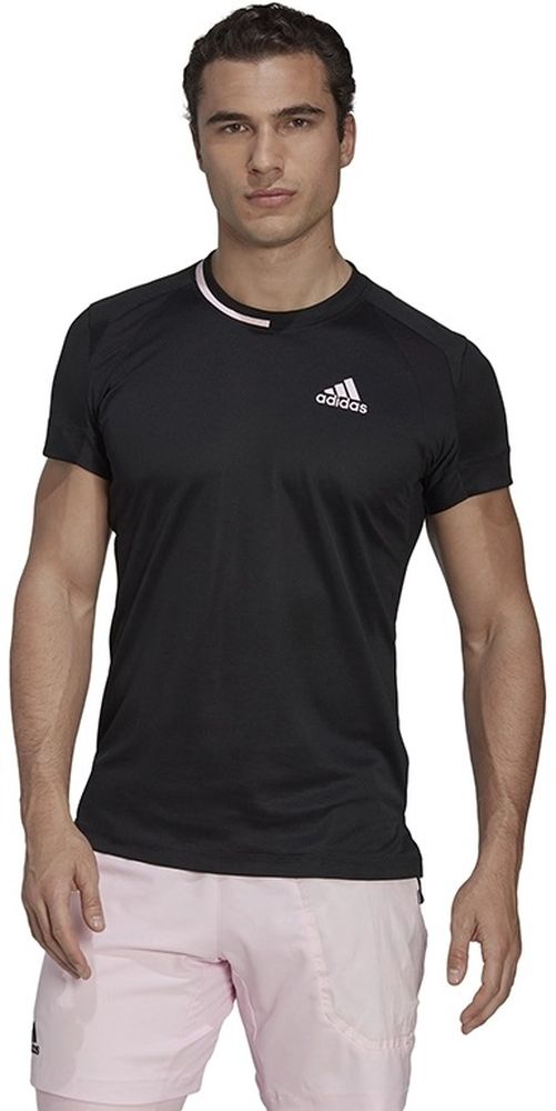 HH9472 Adidas Men's US Series Tennis Tee (Black)