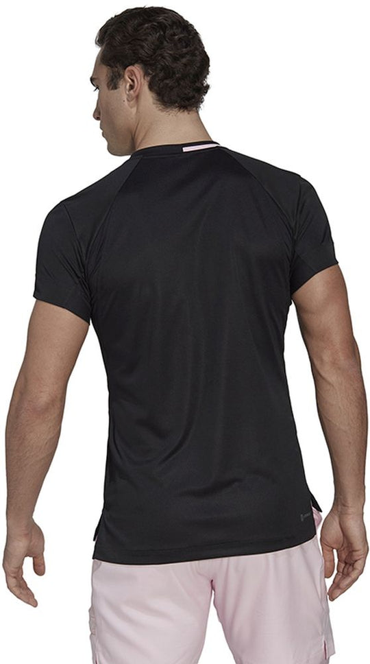 HH9472 Adidas Men's US Series Tennis Tee (Black)