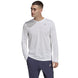HB7456 Adidas Men's Own The Run Long Sleeve Tennis Training Tee (White)