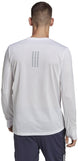 HB7456 Adidas Men's Own The Run Long Sleeve Tennis Training Tee (White)
