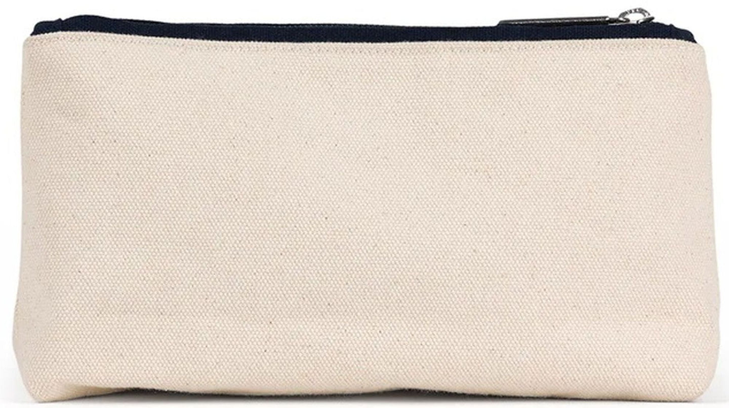 CBC208 Ame & Lulu Brush It Off Tennis Cosmetic Case (Crossed Racquets)