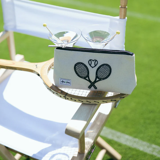 CBC352_Ame_Lulu_Brush_It_Off_Tennis_Cosmetic_Case_Love_Match_Natural