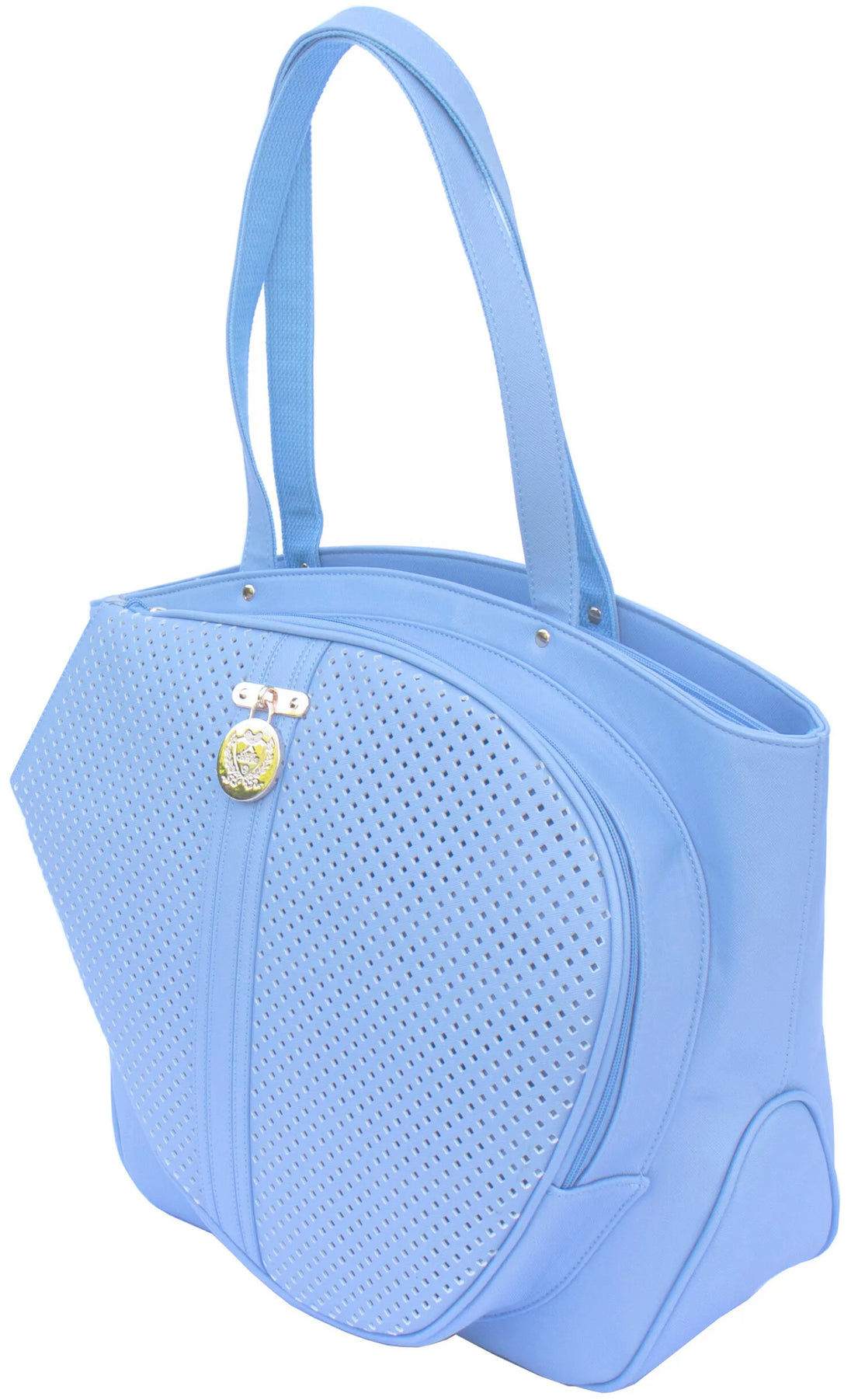 CC-CP-FB Court Couture Cassanova Perforated Tennis & Pickleball Bag (French Blue)