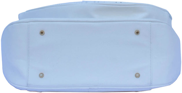 CC-CP-WH Court Couture Cassanova Perforated Tennis & Pickleball Bag (White)