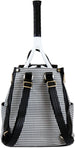 CC-HAM-HB Court Couture Hampton Houndstooth Tennis & Pickleball Backpack (Black)