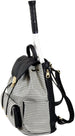 CC-HAM-HB Court Couture Hampton Houndstooth Tennis & Pickleball Backpack (Black)