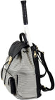 CC-HAM-HB Court Couture Hampton Houndstooth Tennis & Pickleball Backpack (Black)