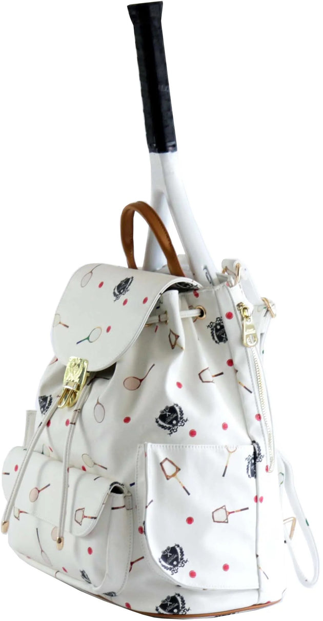 CC-HAM-MN Court Couture Hampton Tennis & Pickleball Backpack (Monogram)