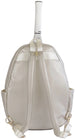 CC-MQA-CH Court Couture Monaco Quilted Argyle Tennis & Pickleball Backpack Sling Bag (Champagne)