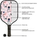 CC-PBP-CT Court Couture Pickleball Paddle (Cats)