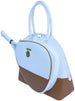 CC-STE-SD Court Couture Saint Tropez Embroidery Tennis & Pickleball Bag (Saddle)