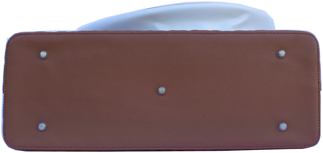 CC-STE-SD Court Couture Saint Tropez Embroidery Tennis & Pickleball Bag (Saddle)