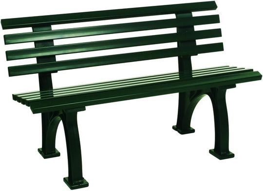 Gamma Courtside Tennis 4-Foot  Polybench (White or Green)